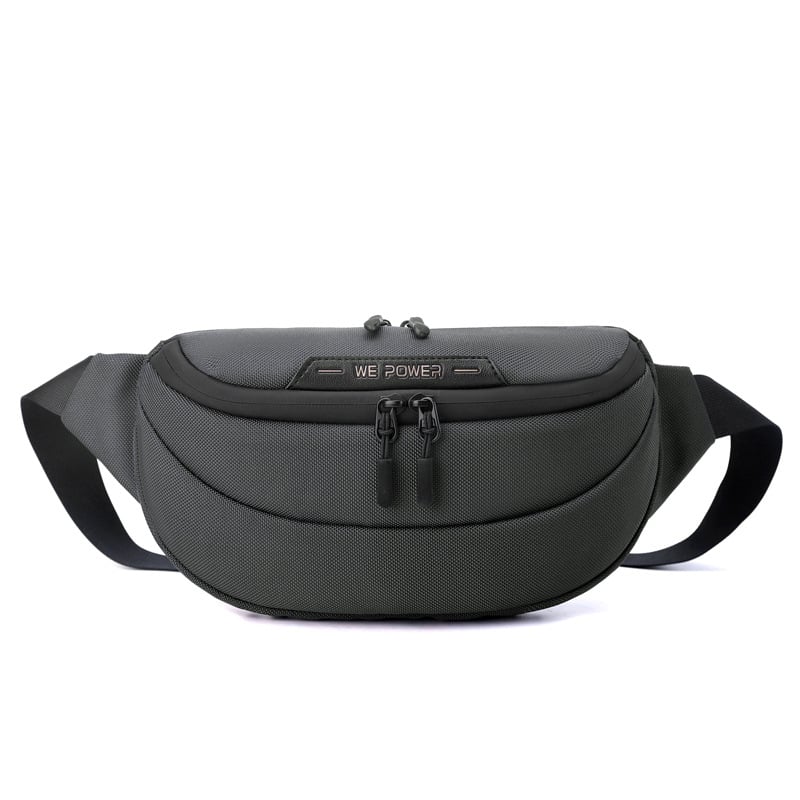 WEPOWER Nylonová vodeodolná pánska taška na hrudník pre každodenné použitie, zima 2024