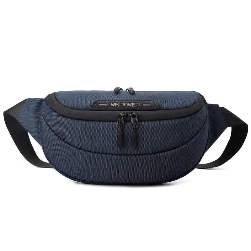 WEPOWER Nylonová vodeodolná pánska taška na hrudník pre každodenné použitie, zima 2024