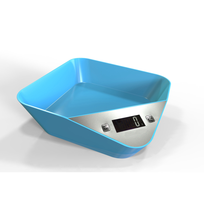 Kutyáknak és macskáknak szánt súlyozó tál — Levehető, 400 g, ANOBEI márka, Modell: Weighing Bowl