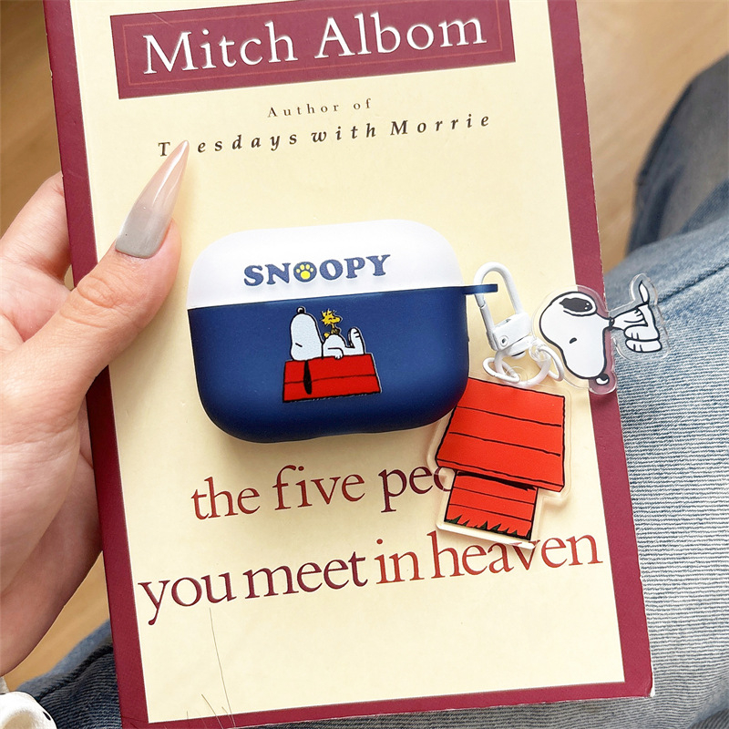 Mekana futrola Snoopy za AirPods Pro 3., 4. generacije i Pro 2. generacije