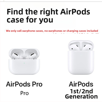 ZJ TPU ochranný obal pre AirPods Pro 2 a AirPods 4 – delený typ, univerzálny, vstrekované formovanie