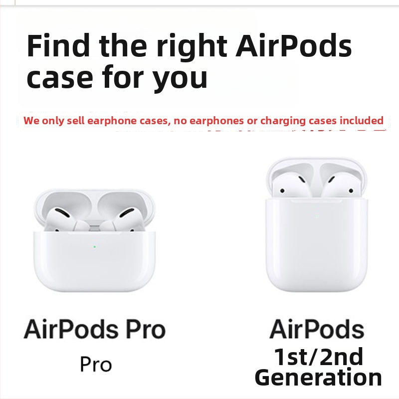 ZJ TPU ochranný obal pre AirPods Pro 2 a AirPods 4 – delený typ, univerzálny, vstrekované formovanie