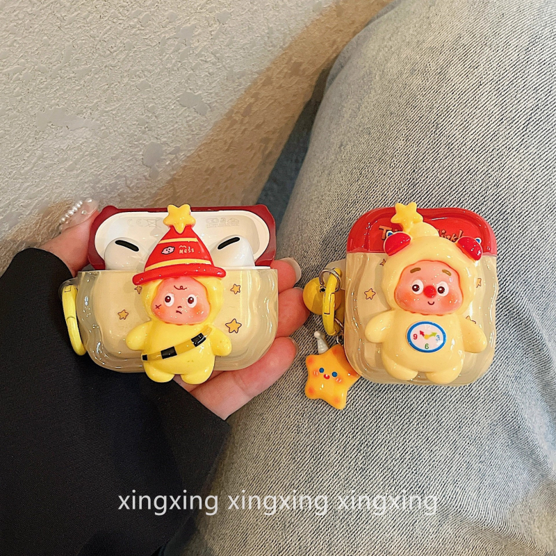 Slatko 3D karikatura zvjezdani lik TPU zaštitna kutija za AirPods Pro 3 i AirPods 4