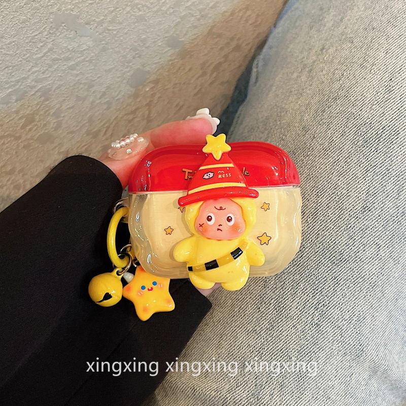 Slatko 3D karikatura zvjezdani lik TPU zaštitna kutija za AirPods Pro 3 i AirPods 4