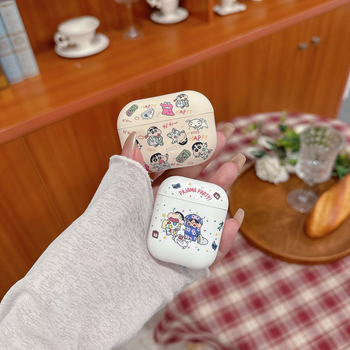 AirPods púzdro – TPU, priehľadný matný povrch, univerzálne pre AirPods 1/2/3/4 a AirPods Pro 2