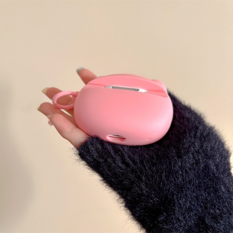 Carcasă AirPods 4, stil desen animat, design relief, material PC