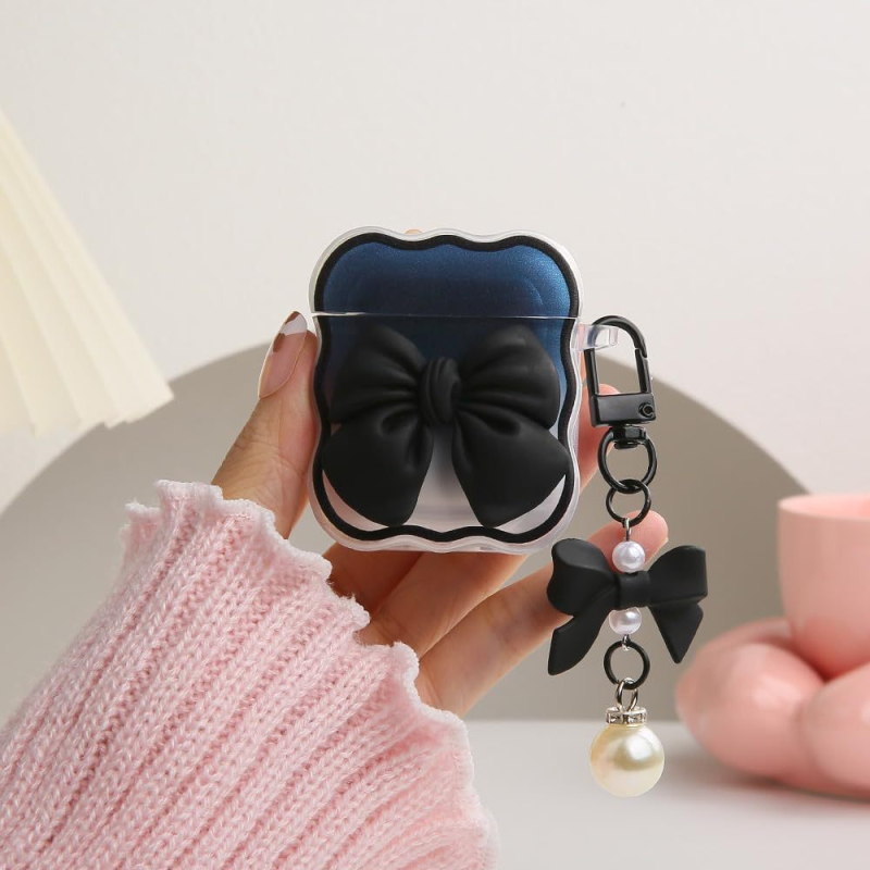 Slatko zamrljana mašna – zaštitni kućište za AirPods Pro i AirPods 2. generacije