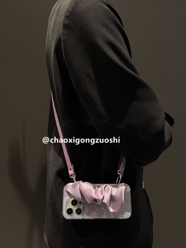 Chaohsi силиконов матов кейс за iPhone – защита от падане, Crossbody опция, All Inclusive стил