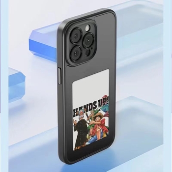 Carcasă din silicon pentru iPhone cu personalizare DIY a imaginilor, design ink-screen, anti-cadere, imprimare prin presare la cald