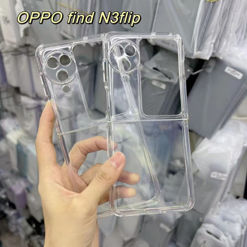 Carcasă pentru OPPO Find N3 Flip — husă moale TPU, turnare prin injecţie, rezistentă la şocuri, antiamprentă, disipare căldură