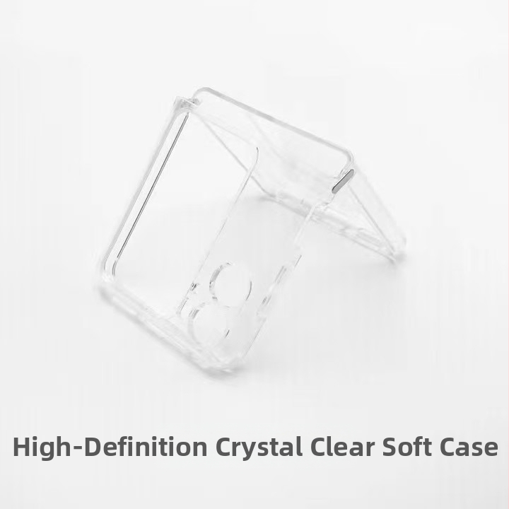 Kryt na telefón OPPO Find N3 Flip — mäkký TPU kryt, vstrekované formovanie, proti nárazu, proti otlačkom prstov, rozptyl tepla