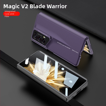 Huawei Honor MagicV2 Blade telefona korpuss, matēta virsma, pilnīga aizsardzība, PC materiāls, kritiena izturība, pielāgošanas iespēja