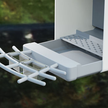 Jy-by01 Pametna hranilica za ptice s kamerom, upravljanje putem aplikacije, solarno napajanje, vanjska vodootpornost, odvojiva