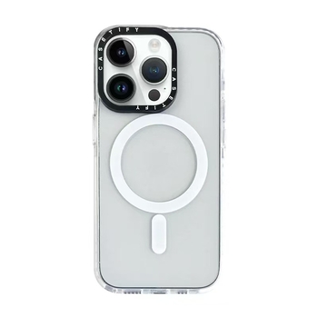 CASETi prozirni zaštitnik za iPhone s MagSafe – PC materijal, otporan na udarce, magnetski, šuplji dizajn, kompatibilan s iPhone 11,12,12 Pro,12 Pro Max,13,13 Pro,13 Pro Max,14,14 Pro,14 Pro Max,14 Max