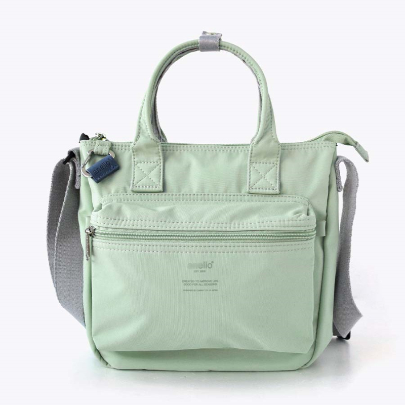 Naylon dvostruko namijenjena tote torba, 2 načina nošenja: crossbody ili preko ramena, vodootporna, kompaktna