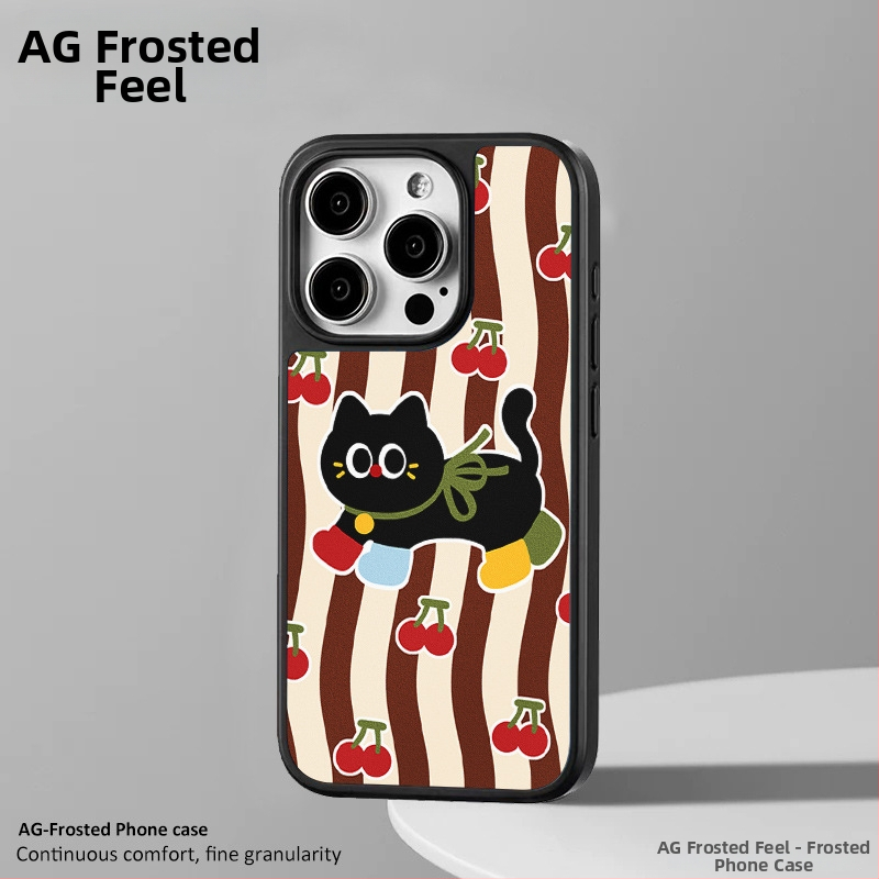 iPhone lietai Apple ierīču gadījumā – magnētisks AG matēts TPU aizmugures vāciņš, krāsots, pretestība pret kritieniem