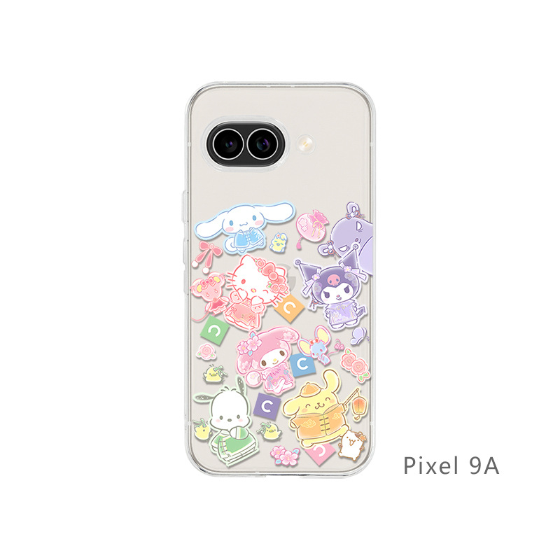 Husă pentru Google Pixel – Stil Cartoon, Material TPU, Finisaj vopsit, Protecție anti-cadere, Personalizare disponibilă