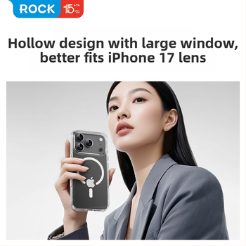 Kryt na Apple 17 sériu s magnetickým uchopením, mäkké puzdro z TPU+PC, hot-press dizajn, možnosť prispôsobenia