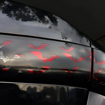 Naljepnica za auto svjetla s motivom šišmiša, ljepilni zaštitni film za stražnja i prednja svjetla