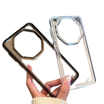 Carcasă Huawei Mate60RS – Transparentă, acrilic, Finisaj cu pulverizare, Protecție anti-cădere