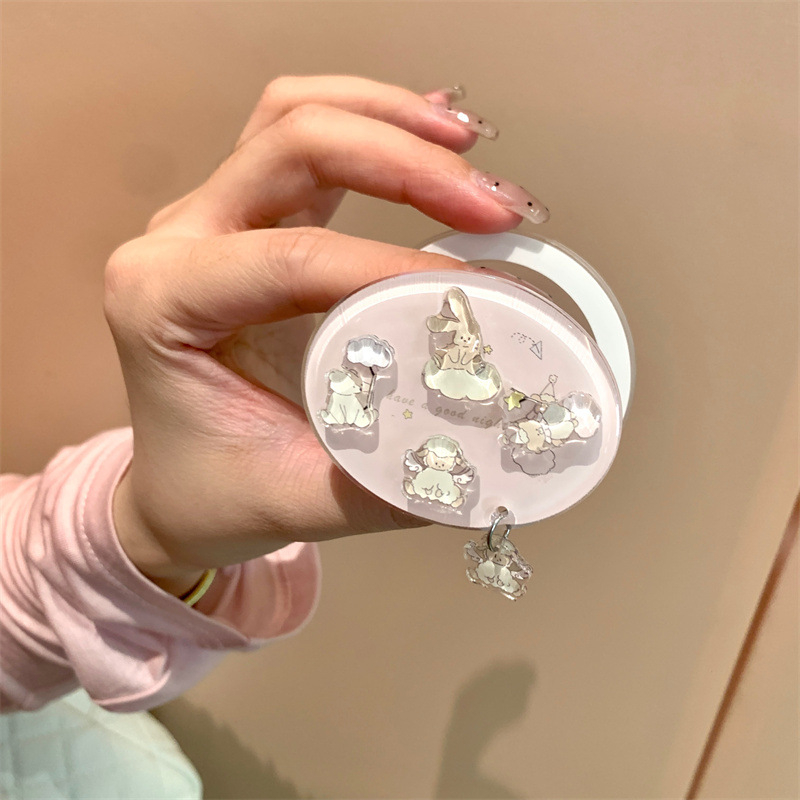  husă din silicon pentru iPhone cu prindere magnetică, antișoc, gravură, design cu stele striate, lună și animale mici, compatibilă cu iPhone 11–14 Pro/Max