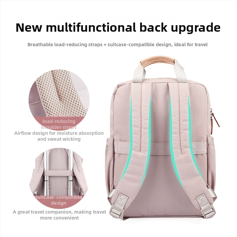 MAHOO ruksak za prijenosno računalo – Poliester, Vodootporan, Prozračan, Otporan na habanje, Podstava od najlona