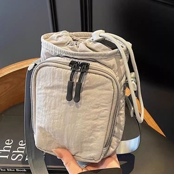 Crossbody torbica za telefon, poliester s najlonskom podstavom, unisex, proljeće 2025