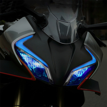 Folija za zaštitu prednjeg svjetla motocikla Chunfeng 450SR – vodootporna, otporna na ogrebotine, dekorativna i mijenja boju s ljepilom