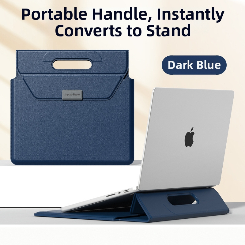 Taška na notebook OLCK — viacúčelový ochranný obal s vnútornou podšívkou, prispôsobiteľný pre MacBook Pro, MacBook Air a ďalšie notebooky, syntetická koža