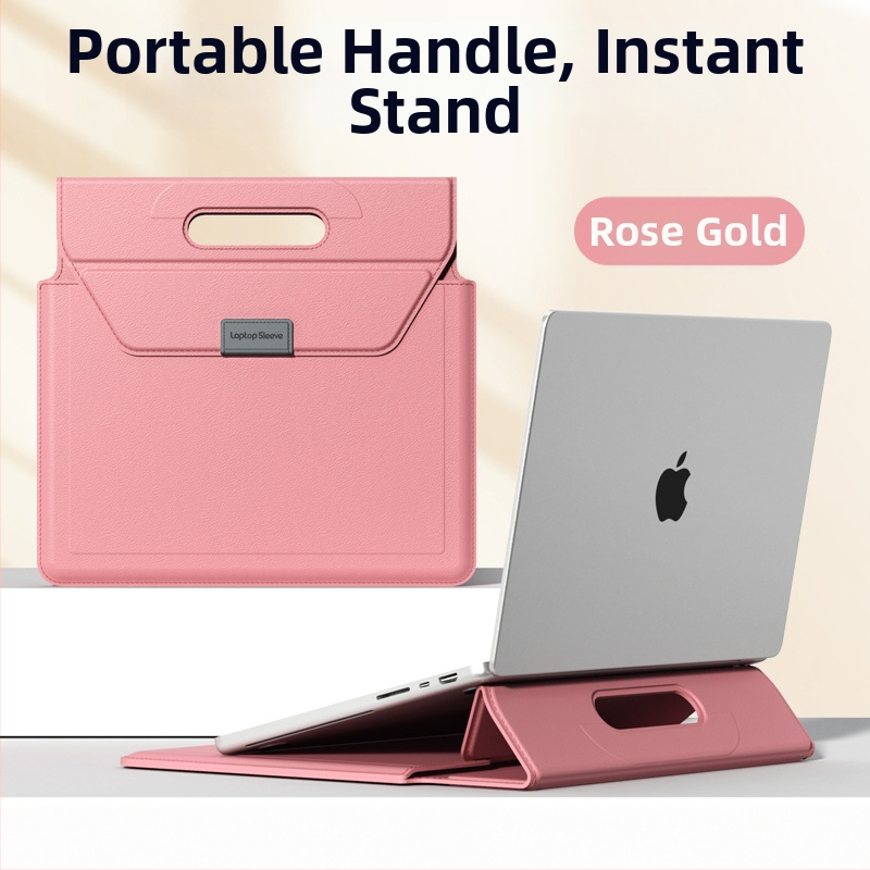 Taška na notebook OLCK — viacúčelový ochranný obal s vnútornou podšívkou, prispôsobiteľný pre MacBook Pro, MacBook Air a ďalšie notebooky, syntetická koža