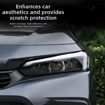 TPU filma priekš Honda Civic 11. un 10. paaudzes – caurspīdīgs gaismas kontroles plēve ar krāsu maiņu