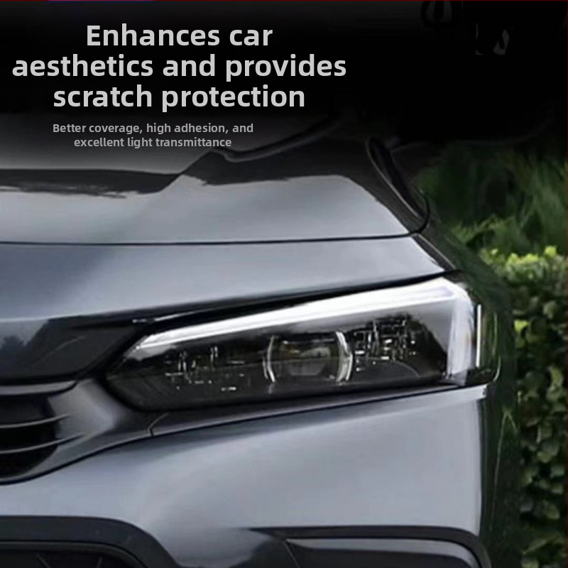 TPU plėvelė priekinėms šviesoms Honda Civic 11-osios ir 10-osios kartos – skaidri šviesos valdymo plėvelė spalvų keitimui