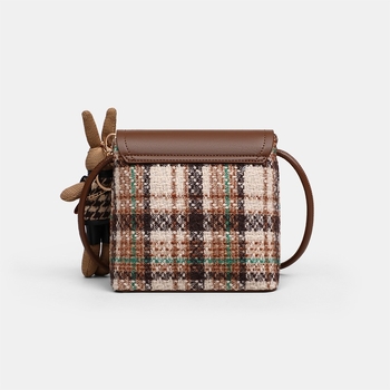 SEAMMER bucket torba, gradski stil, materijal: platno + sintetička koža, podstava od platna, oblik kofera, zatvaranje zatvarač + kopča, unutarnja džep s zipom, jedna naramenica, svakodnevna upotreba