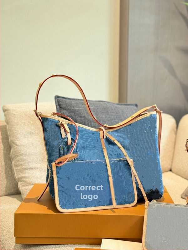 Denim messenger taška – mestský jednoduchý štýl, horizontálny štvorcový tvar, magnetická spona, vnútorná kapsa na telefón
