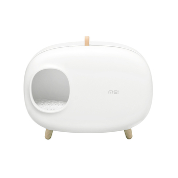 Mochi Κουτί Άμμου Γάτας — Πλήρως Κλειστό Με Συρόμενο Σχέδιο, Κλειστό Τουαλέτα Γάτας, Υλικό: Άλλα Υλικά, 1 Τεμάχιο