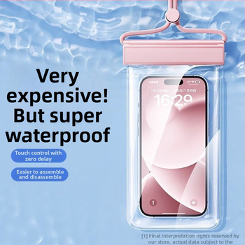 Vodotesný obal na telefón pre potápanie — EVA materiál, nylon látka, vonkajšia vodotesná taška