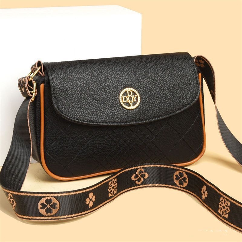 Mini crossbody torbica za telefon - PU, dijamantno šivanje, horizontalni kvadrat, magnetsko zatvaranje, unutarnje džepove za telefon i identifikacijsku karticu uz zatvarač, Proljeće 2025, Ulična moda