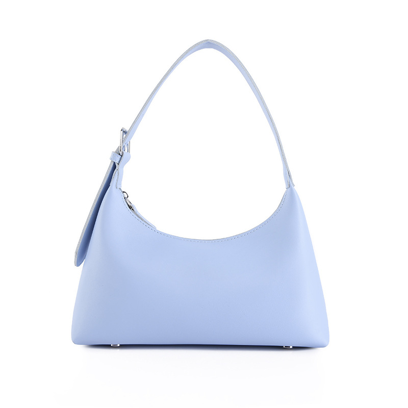 Dámska PU taška cez rameno, horizontálna štvorcová forma, zips uzáver, bez podšívky, vnútorné vrecká na telefón a ID