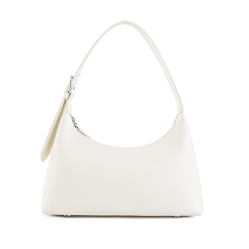 Dámska PU taška cez rameno, horizontálna štvorcová forma, zips uzáver, bez podšívky, vnútorné vrecká na telefón a ID