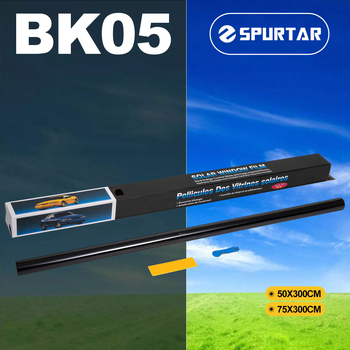 Film solar pentru geamuri auto — PET, protecție UV 98,7%, izolație 8, grosime 1MIL