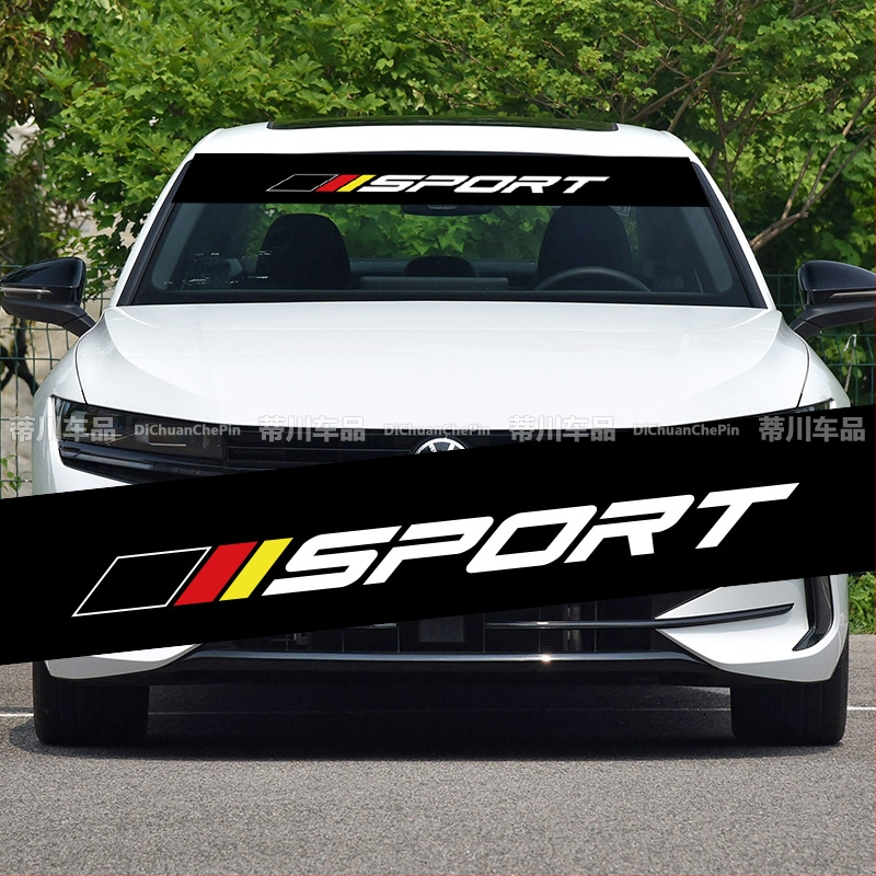 Samolepiaca na predné sklo auta - personalizovaný univerzálny dizajn, geometrický vzor, materiál: nálepky, inštalácia: samolepiaca, značka Kasusi