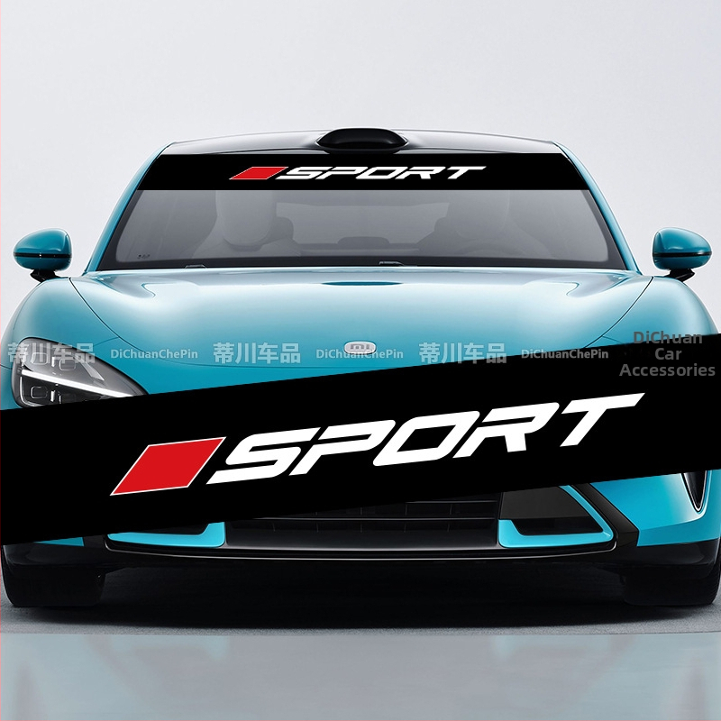 Samolepiaca na predné sklo auta - personalizovaný univerzálny dizajn, geometrický vzor, materiál: nálepky, inštalácia: samolepiaca, značka Kasusi