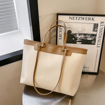 CHANGE SIMPLE Tote чанта PU материал, полиестерна подплата, цип, Зима 2024