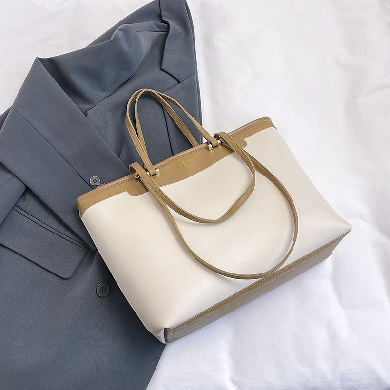 CHANGE SIMPLE Tote чанта PU материал, полиестерна подплата, цип, Зима 2024