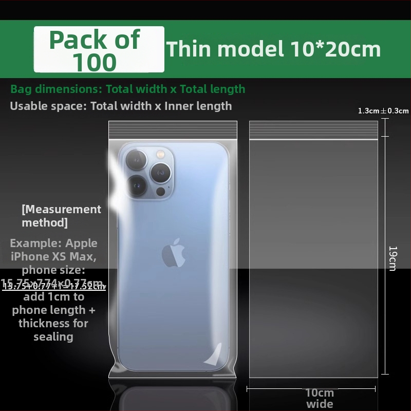 Telefono dėklas su jutikliniu ekranu, atsparus vandeniui medžiaga, skaidrus savarankiškai užsidarantis laikymo maišelis; Talpa: Kita; Pakuotė: Įprasta