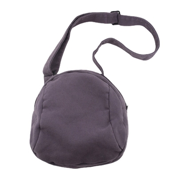 Vászonból készült shell táska, utcai stílusú, cipzárral és telefontartó rekesszel