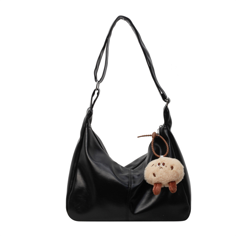 Delan Tote чанта от PU, урбан стил, междинен слой, вътрешен джоб с цип, подплата от полиестер