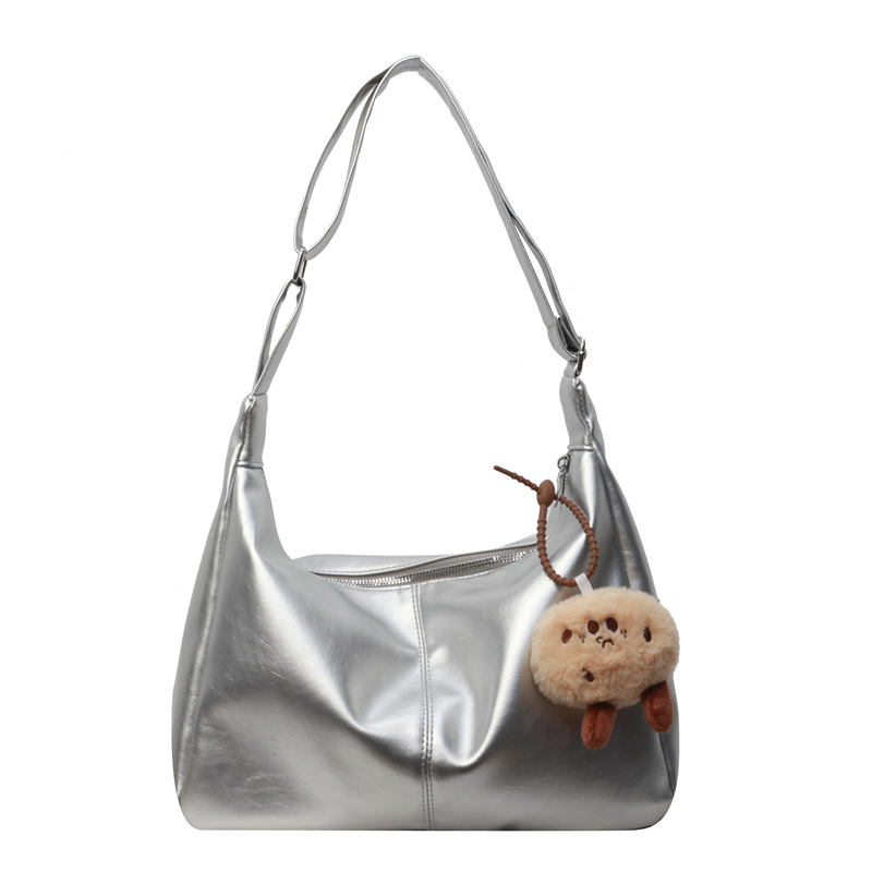 Delan Tote чанта от PU, урбан стил, междинен слой, вътрешен джоб с цип, подплата от полиестер