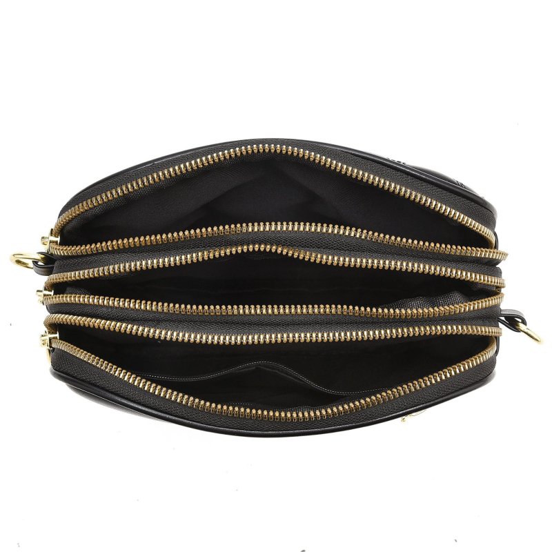 Ženska PU crossbody torba, mali kvadratni stil, zatvarač, poliester podstava, ovalni oblik