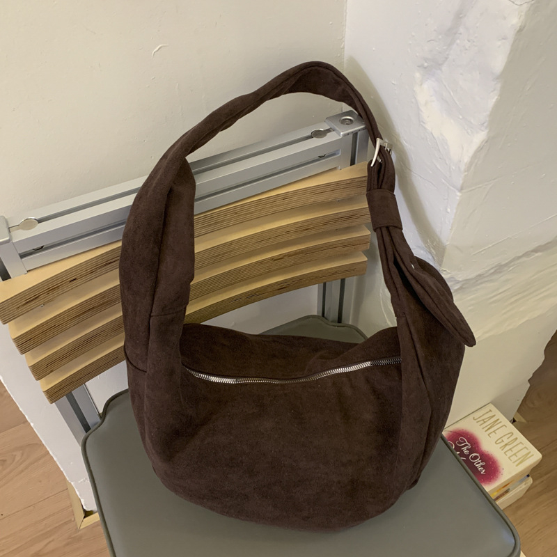 Torba crossbody s leopardovim uzorkom, dumpling stil, flanelni materijal, zatvarač, jedna naramenica, jesen 2025